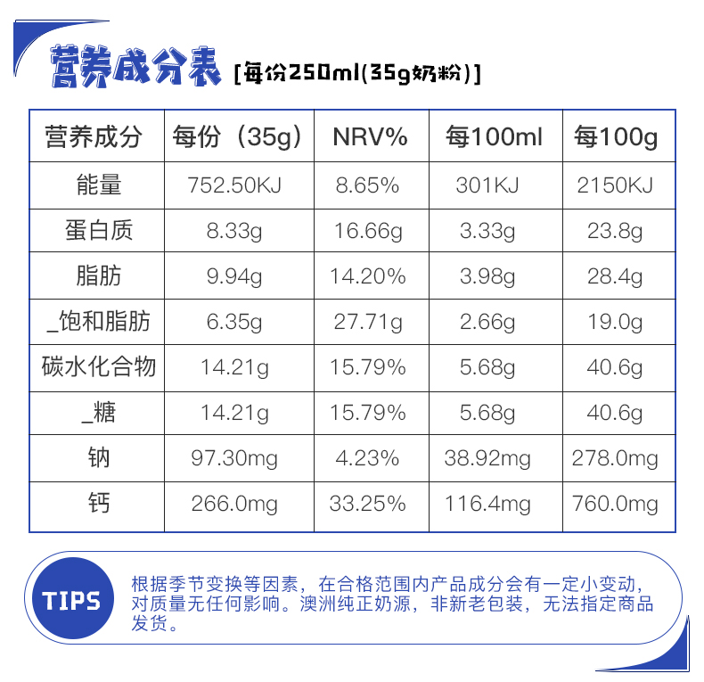 Maxigenes Full Cream Instant Milk Powder 1kg — Product details 5